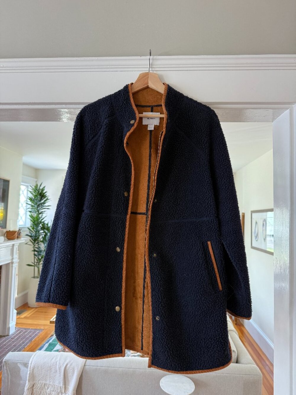 Old Navy Teddy Coat, Size S